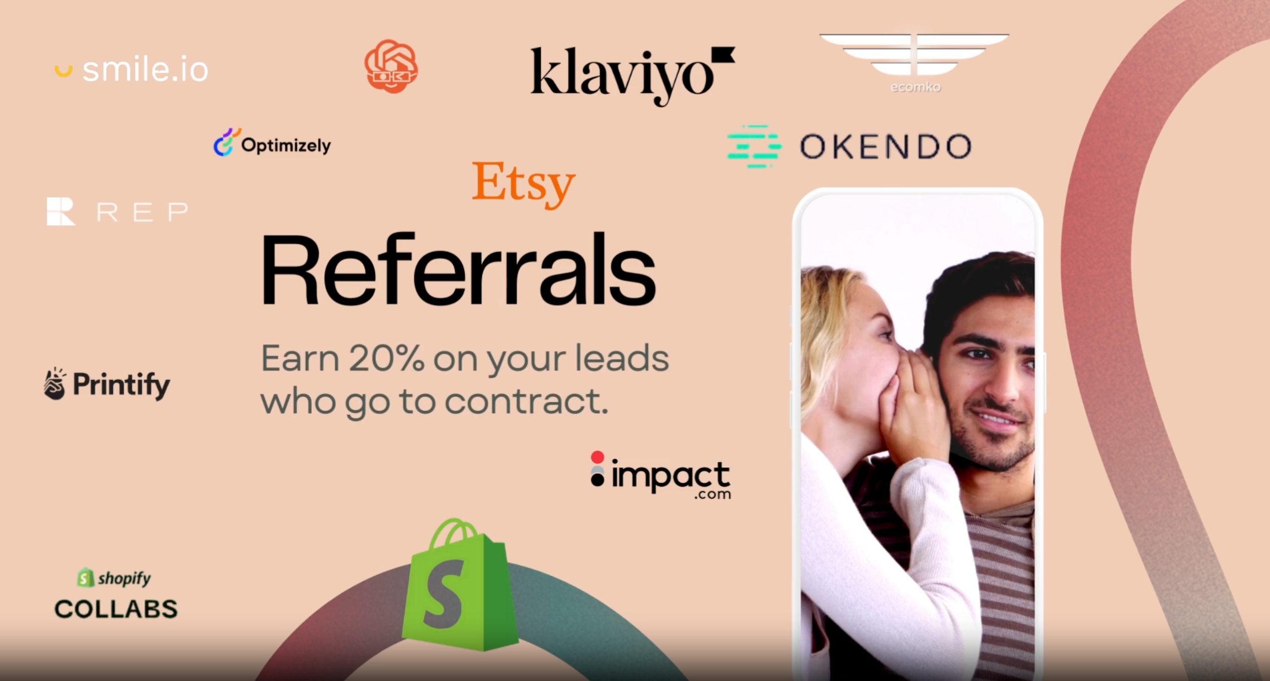 B2B 20% Referral program internet marketing