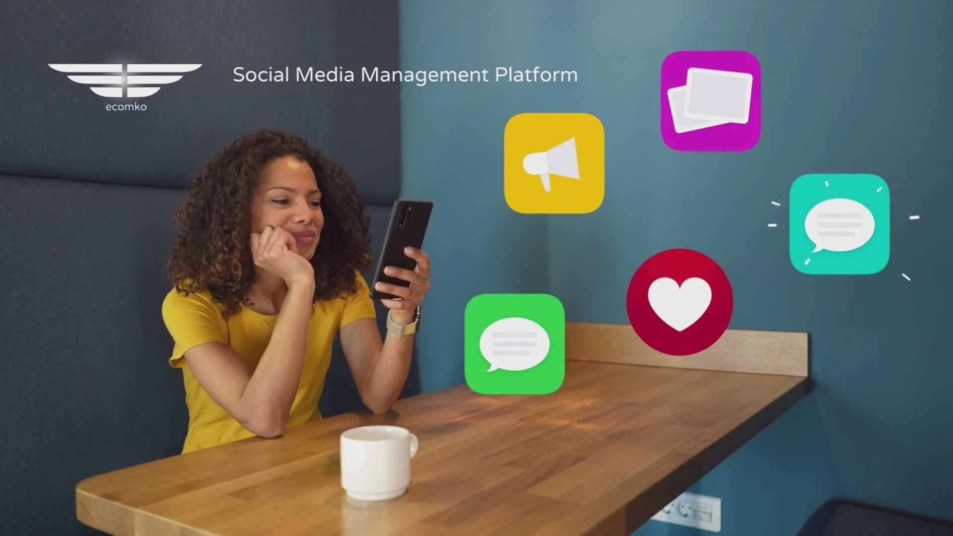 Load video: ecomko social media management platform