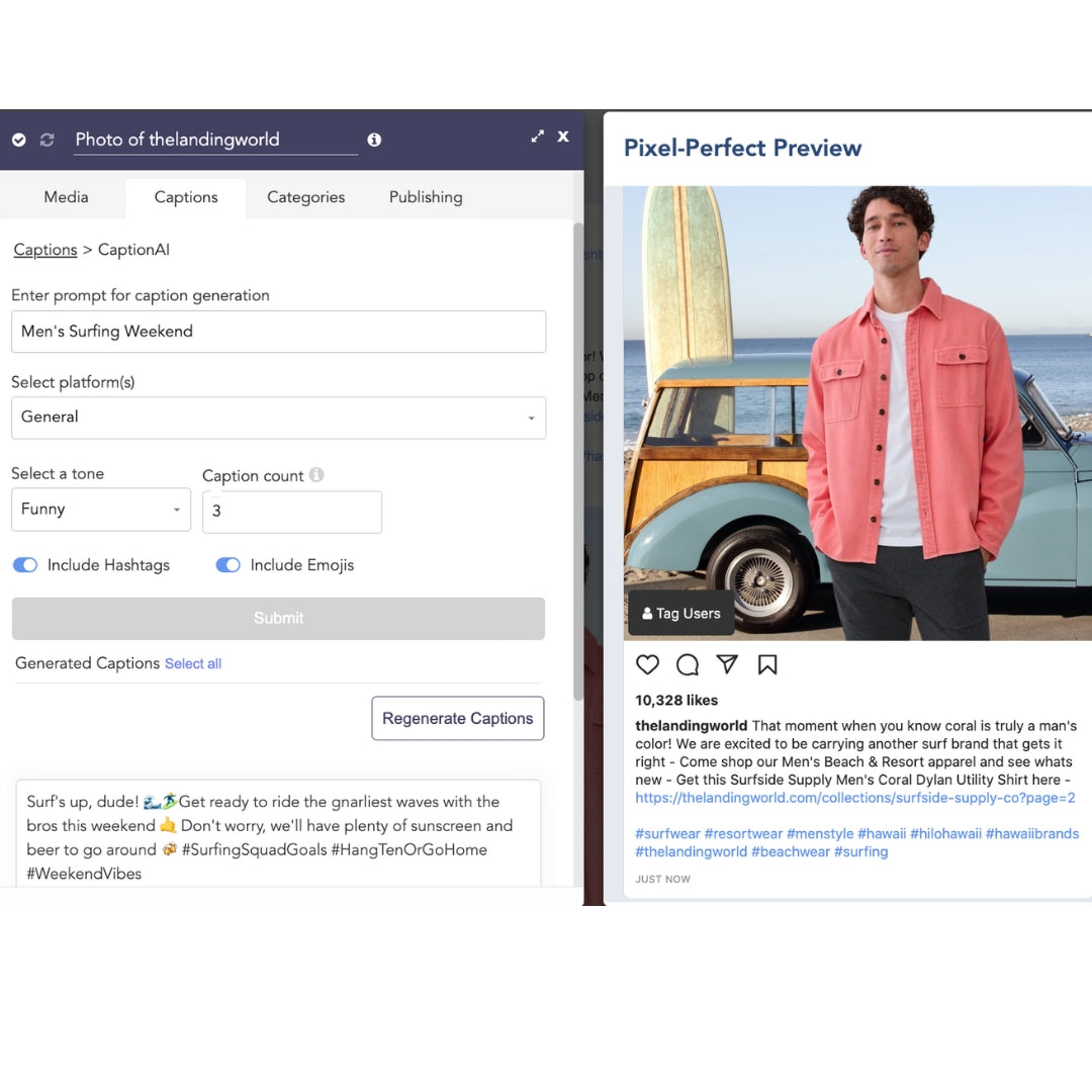 AI Social media management platform